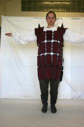  Photos Medieval Red Vest on white shirt 1 